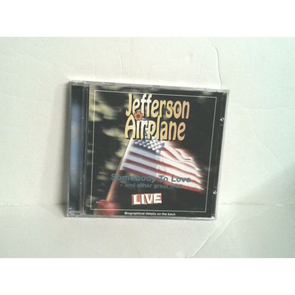 Jefferson Airplane Somebody to Live CD 1996 Elap Music EU